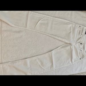 Citizens of Humanity White Low Rise Jeans